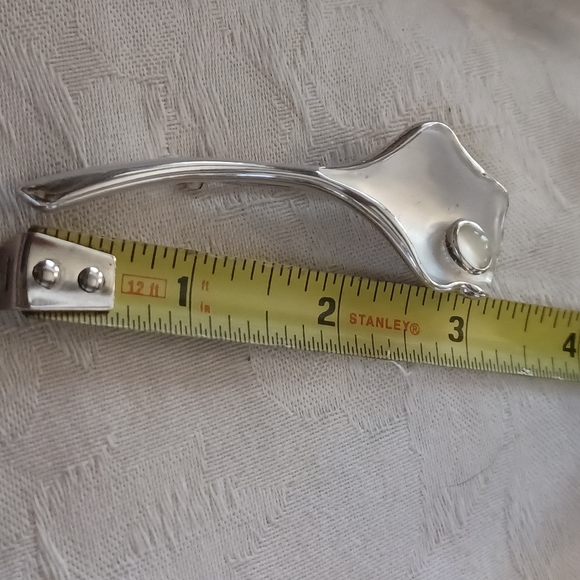 Kai-Yin Lo Sterling Silver Calla Lilly Brooch, WWF Collection - Picture 8 of 11